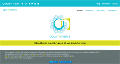 Desktop Screenshot of opus-numerica.com